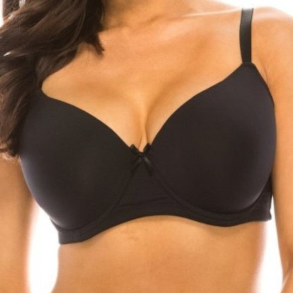 Jennifer Intimates Full Coverage Underwire Black 40D Bra NWT